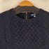 バーバリーブルーレーベル BURBERRY BLUE LABEL ケーブルニット チェック ドッキングワンピース レディース JPN:38