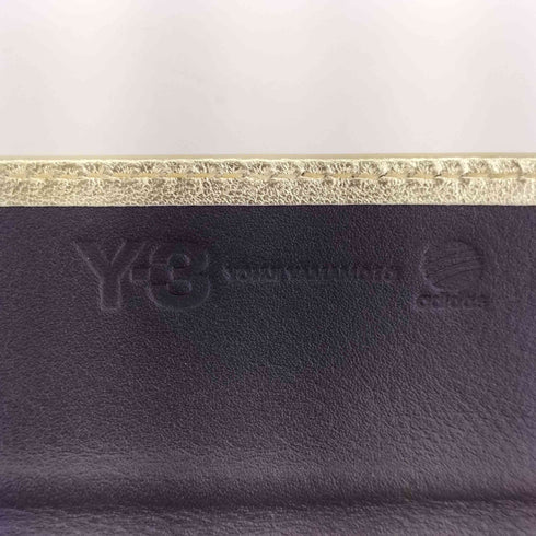 ワイスリー Y-3 ロゴ ゴールド長財布 レディース