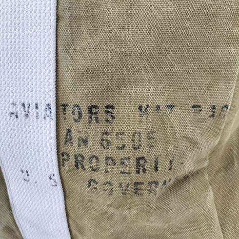 ザリアルマッコイズ THE REAL McCOYS AVIATOR KIT BAG メンズ