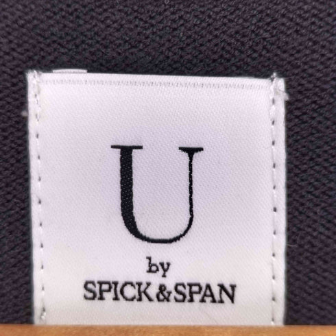 ユーバイスピックアンドスパン U by SPICK&SPAN レーヨン混 ビックカラー フレアロングワンピース レディース