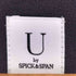 ユーバイスピックアンドスパン U by SPICK&SPAN レーヨン混 ビックカラー フレアロングワンピース レディース