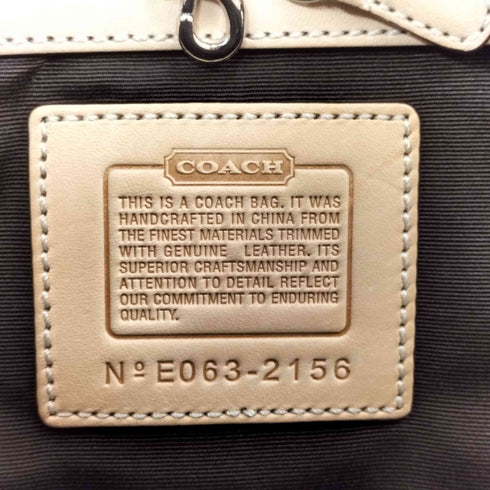 コーチ COACH キャンバス シグネチャーショルダーバッグ レディース