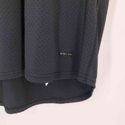 ナイキエフシーアールビー NIKE F.C.R.B ロゴ刺繍 ラグラン メッシュS/Sカットソー メンズ L