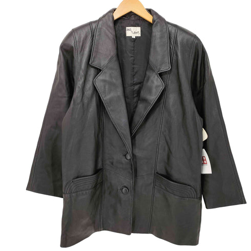 ANGEL LEATHER レザー 2B テーラードジャケット レディース JPN:L