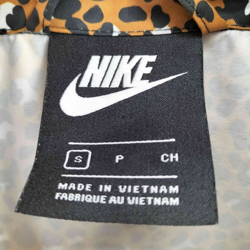 ナイキ NIKE ウーブンレオパードジャケット レディース S