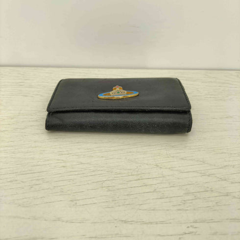 ヴィヴィアンウエストウッドロンドン Vivienne Westwood LONDON EMMA オーブロゴ レザー 6連 キーケース レディース