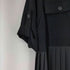 ザラ ZARA プリーツ切替 S/S シャツワンピース レディース import:L