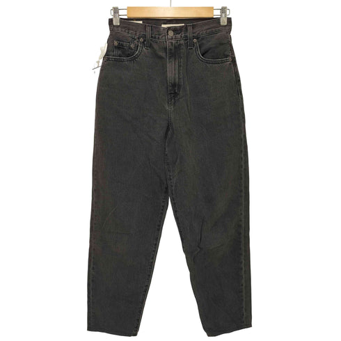 リーバイス Levis HIGH LOOSE TAPER WOMENS TROUSERS ブラック デニム パンツ レディース W26 L29