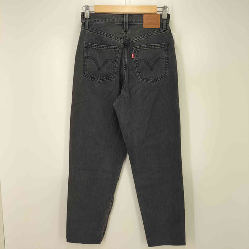 リーバイス Levis HIGH LOOSE TAPER WOMENS TROUSERS ブラック デニム パンツ レディース W26 L29