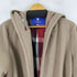 ブルーレーベルクレストブリッジ BLUE LABEL CRESTBRIDGE 裏地チェック ウールロングコート レディース JPN:40