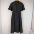 ユナイテッドアローズグリーンレーベルリラクシング UNITED ARROWS green label relaxing シアー スタンドネック フレア スリーブ ワンピース レディース