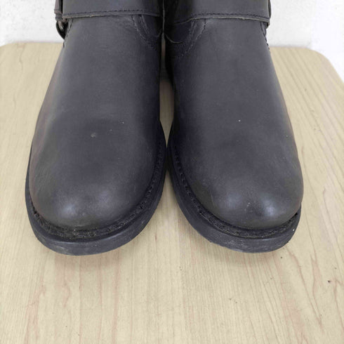 ハーレーダビッドソン HARLEY-DAVIDSON Scout Black 7-Inch Leather Boots メンズ US:9.5
