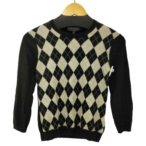 ブルックスブラザーズ BROOKS BROTHERS ウール カシミヤ アーガイル ニット レディース import:L