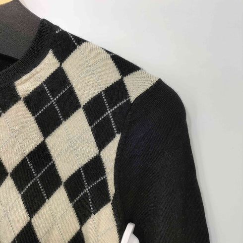 ブルックスブラザーズ BROOKS BROTHERS ウール カシミヤ アーガイル ニット レディース import:L