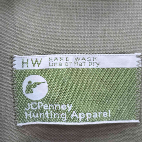 ジェーシーペニー JC Penney Hunting apparel 70S TALPN ZIP キルティング ガンパッチ ハンティング ジャケット メンズ US:40