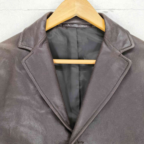 シップス SHIPS cow leather レザーテーラードジャケット メンズ JPN:M