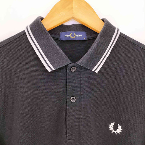 フレッドペリー FRED PERRY M3600 TWIN TIPPED FRED PERRY SHIRT ロゴ刺繍 半袖ポロシャツ メンズ import:M