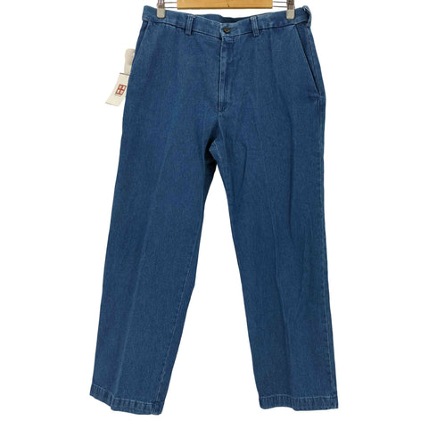 ハガークロージング HAGGAR デニムスラックスパンツ メンズ 34/29