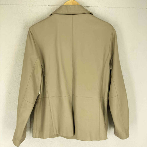 YOURE MY CUPOFTEA lamb leather 比翼レザージャケット レディース JPN:13号