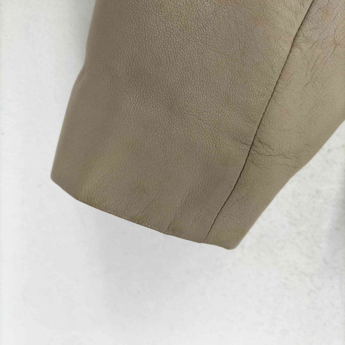 YOURE MY CUPOFTEA lamb leather 比翼レザージャケット レディース JPN:13号