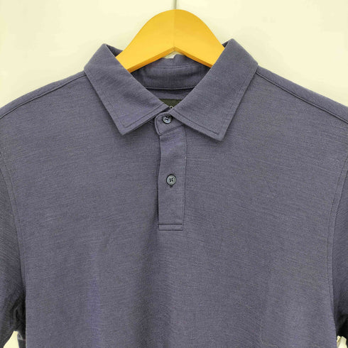 UNBOUND MERINO メリノウール 半袖ポロシャツ メンズ import:S
