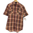 ペンドルトン PENDLETON チェック柄 S/S ウエスタンシャンブレーシャツ メンズ import:S