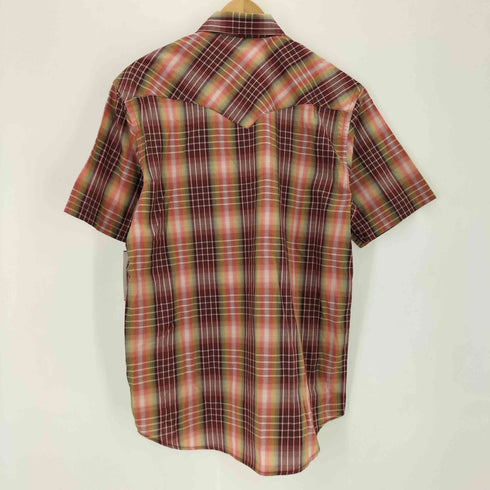 ペンドルトン PENDLETON チェック柄 S/S ウエスタンシャンブレーシャツ メンズ import:S