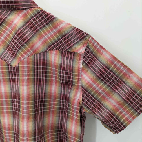 ペンドルトン PENDLETON チェック柄 S/S ウエスタンシャンブレーシャツ メンズ import:S
