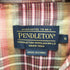 ペンドルトン PENDLETON チェック柄 S/S ウエスタンシャンブレーシャツ メンズ import:S