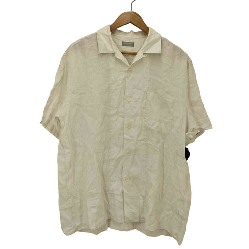 コムデギャルソンオム COMME des GARCONS HOMME 01SS 田中オム オープンカラー リネン シャツ メンズ
