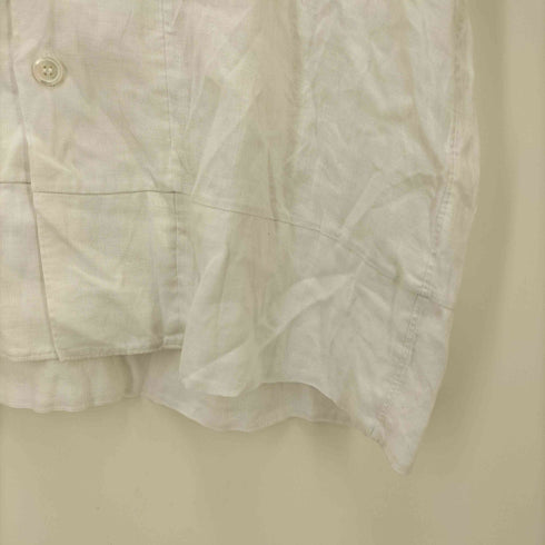 コムデギャルソンオム COMME des GARCONS HOMME 01SS 田中オム オープンカラー リネン シャツ メンズ