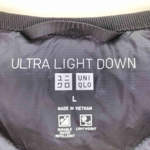 ユニクロ UNIQLO キルティング ウルトラ ライト ダウン ベスト レディース JPN:L