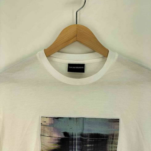 エンポリオアルマーニ EMPORIO ARMANI 21SS フロント プリント S/S クルーネック Tシャツ メンズ import:XS