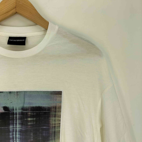 エンポリオアルマーニ EMPORIO ARMANI 21SS フロント プリント S/S クルーネック Tシャツ メンズ import:XS