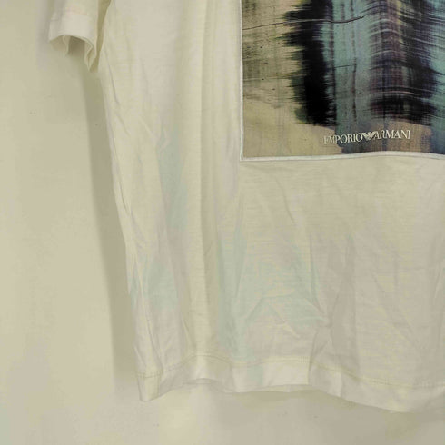 エンポリオアルマーニ EMPORIO ARMANI 21SS フロント プリント S/S クルーネック Tシャツ メンズ import:XS