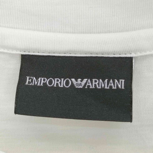 エンポリオアルマーニ EMPORIO ARMANI 21SS フロント プリント S/S クルーネック Tシャツ メンズ import:XS