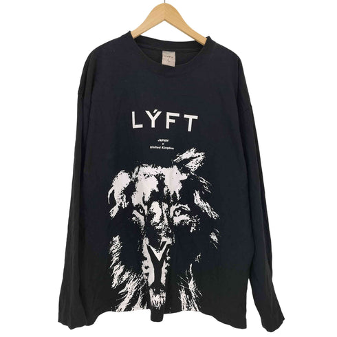 リフト LYFT プリントクルーネック L/S Tシャツ メンズ L