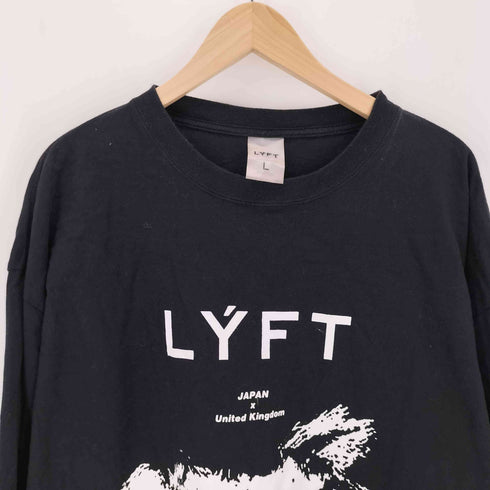 リフト LYFT プリントクルーネック L/S Tシャツ メンズ L