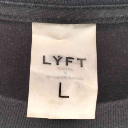 リフト LYFT プリントクルーネック L/S Tシャツ メンズ L