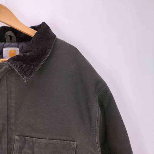 カーハート Carhartt 00S トラディショナル ジャケット モスグリーン バック ペイント カスタム メンズ 2XL