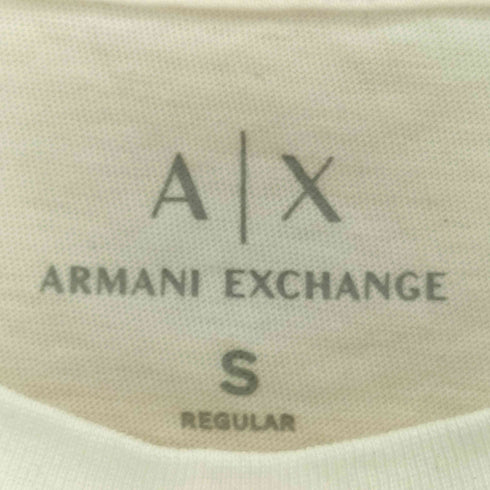 アルマーニエクスチェンジ ARMANI EXCHANGE フロント ロゴ プリント S/S クルーネック Tシャツ レディース import:S