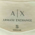 アルマーニエクスチェンジ ARMANI EXCHANGE フロント ロゴ プリント S/S クルーネック Tシャツ レディース import:S