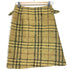 バーバリー BURBERRY ノヴァチェックウールラップスカート レディース EUR:40-42