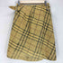 バーバリー BURBERRY ノヴァチェックウールラップスカート レディース EUR:40-42