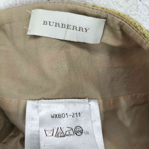 バーバリー BURBERRY ノヴァチェックウールラップスカート レディース EUR:40-42