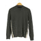 エンポリオアルマーニ EMPORIO ARMANI サイドライン 前Vガゼット プルオーバー ニット セーター レディース import:XS