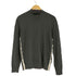 エンポリオアルマーニ EMPORIO ARMANI サイドライン 前Vガゼット プルオーバー ニット セーター レディース import:XS