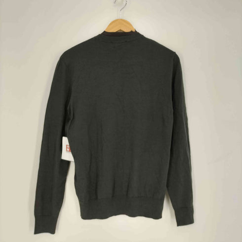 エンポリオアルマーニ EMPORIO ARMANI サイドライン 前Vガゼット プルオーバー ニット セーター レディース import:XS