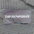 エンポリオアルマーニ EMPORIO ARMANI サイドライン 前Vガゼット プルオーバー ニット セーター レディース import:XS