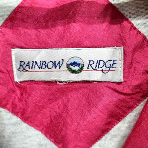 RAINBOW RIDGE ナイロンジップアップジャケット メンズ